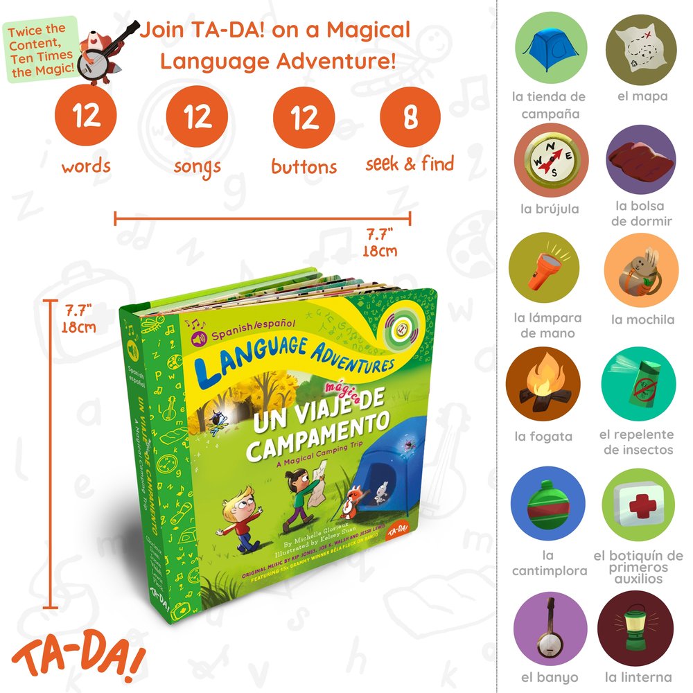 language adventures interactive sound book: a musical camping trip