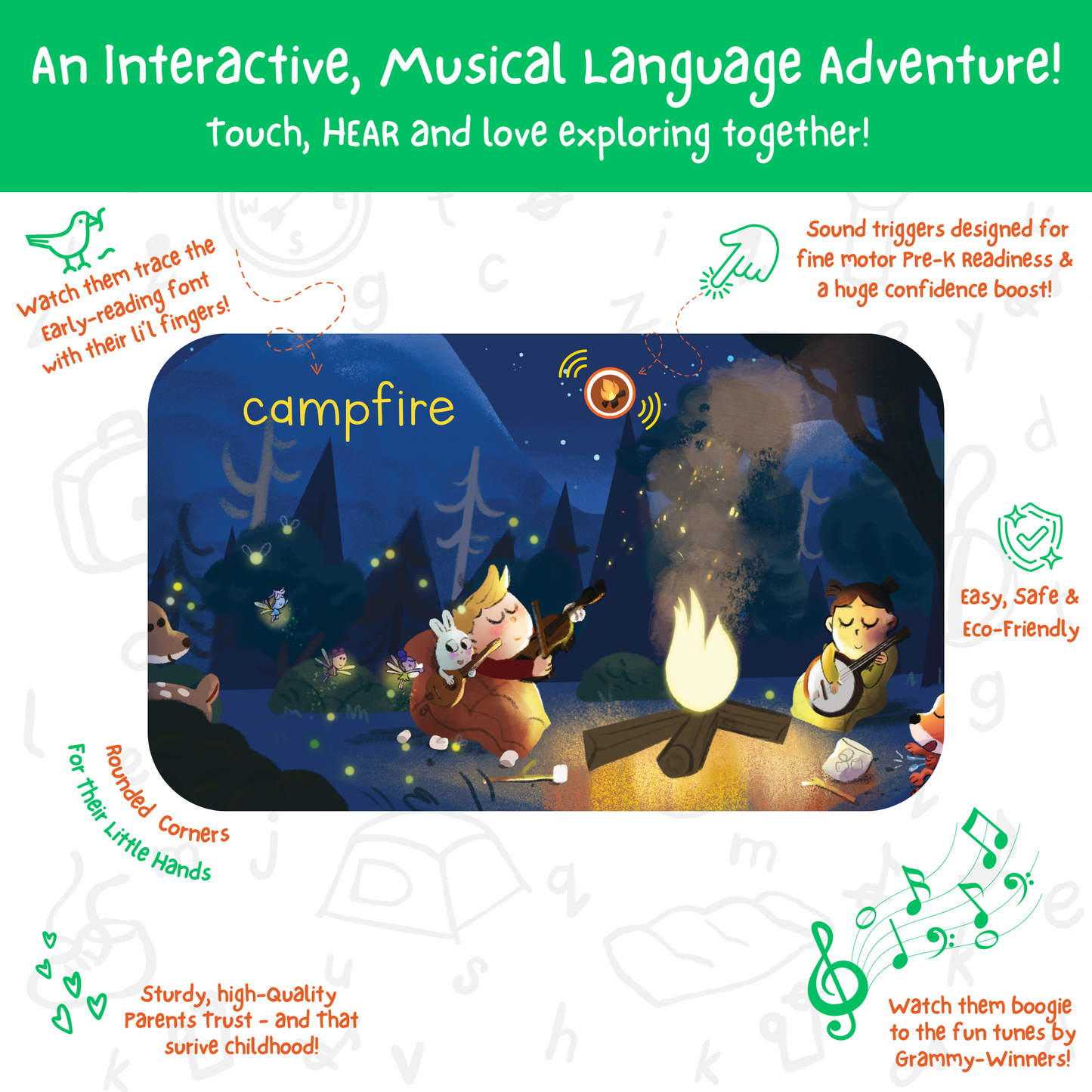 language adventures interactive sound book: a musical camping trip