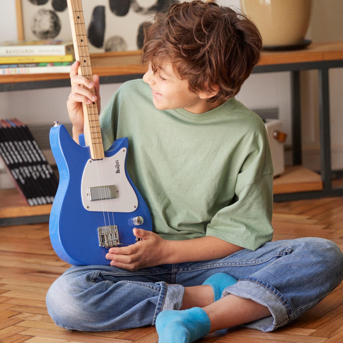 beatles + loog electric guitar