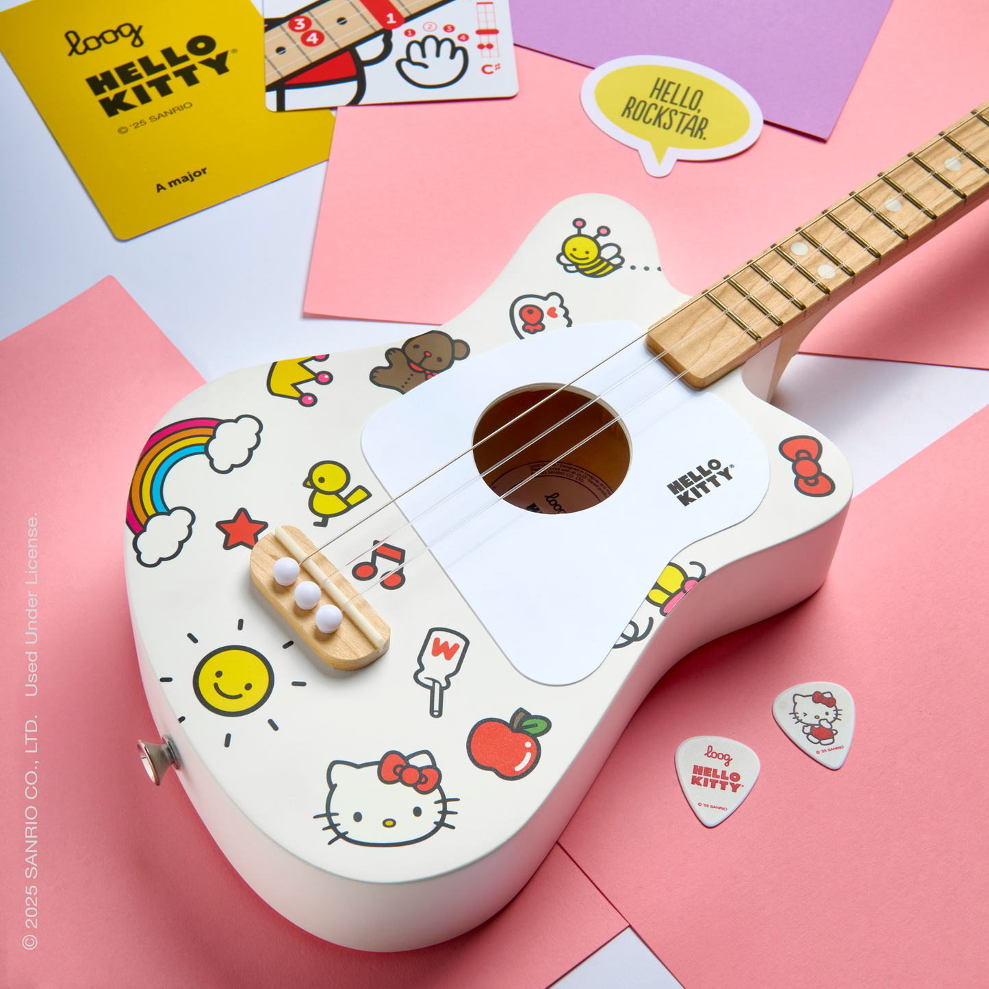hello kitty x loog mini acoustic