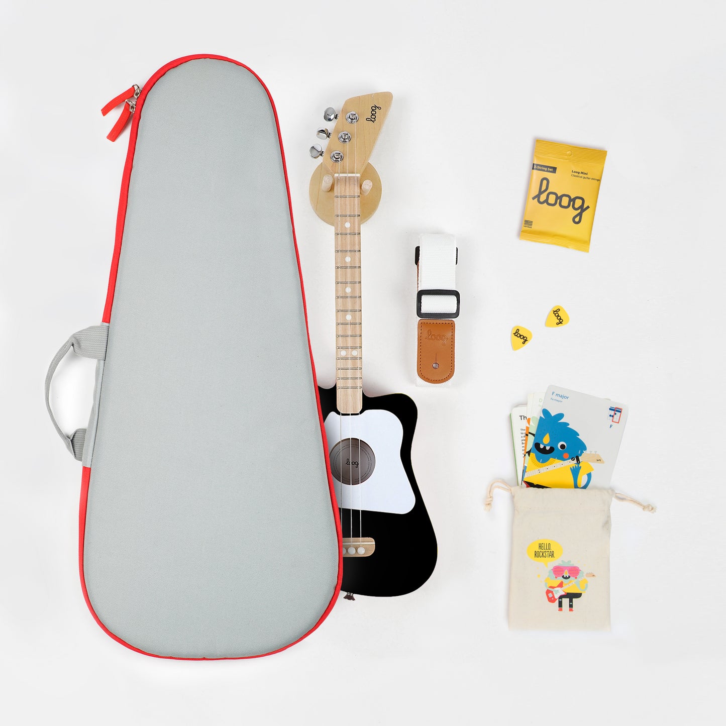 black-guitar-strap-gig-bag black-guitar-strap-wall-hanger black-guitar-strap-stand