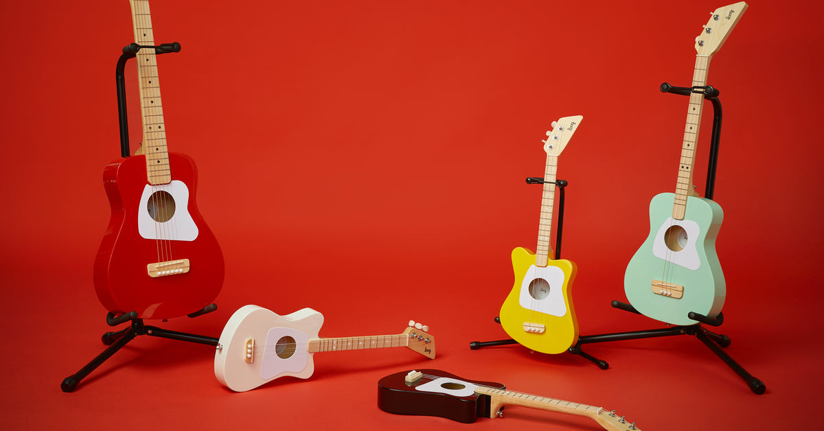 Kids' Guitar Reimagined: Loog Guitars