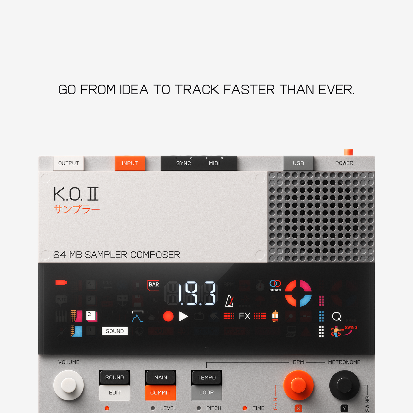 EP-133 K.O II Micro Sampler