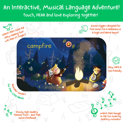 language adventures interactive sound book: a musical camping trip