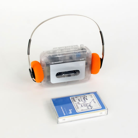 cassette player + cassette