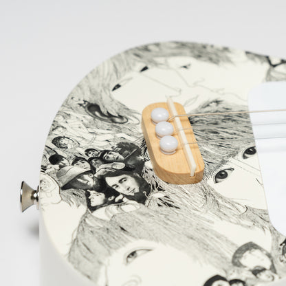 beatles + loog mini guitar
