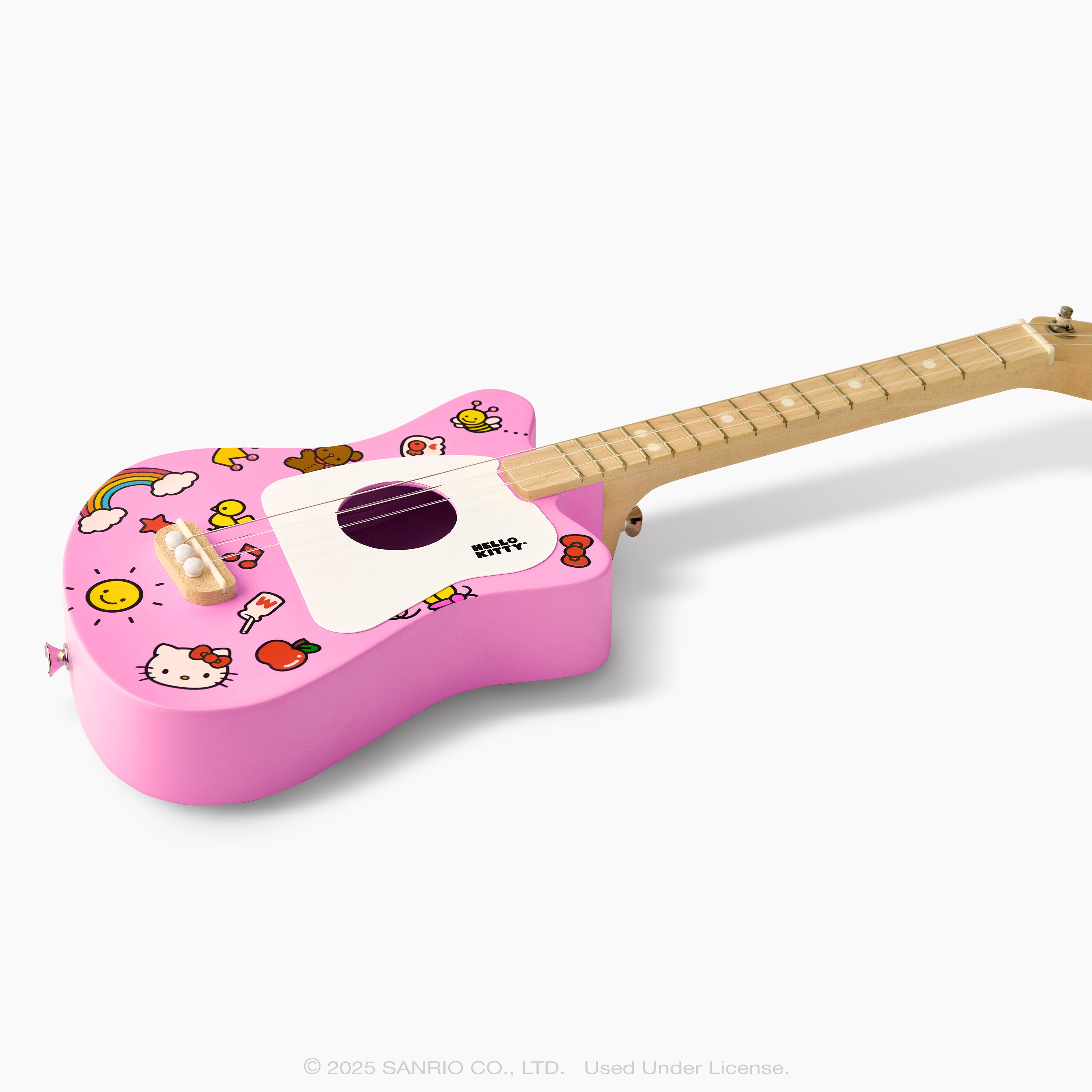 loog x hello kitty mini acoustic guitar