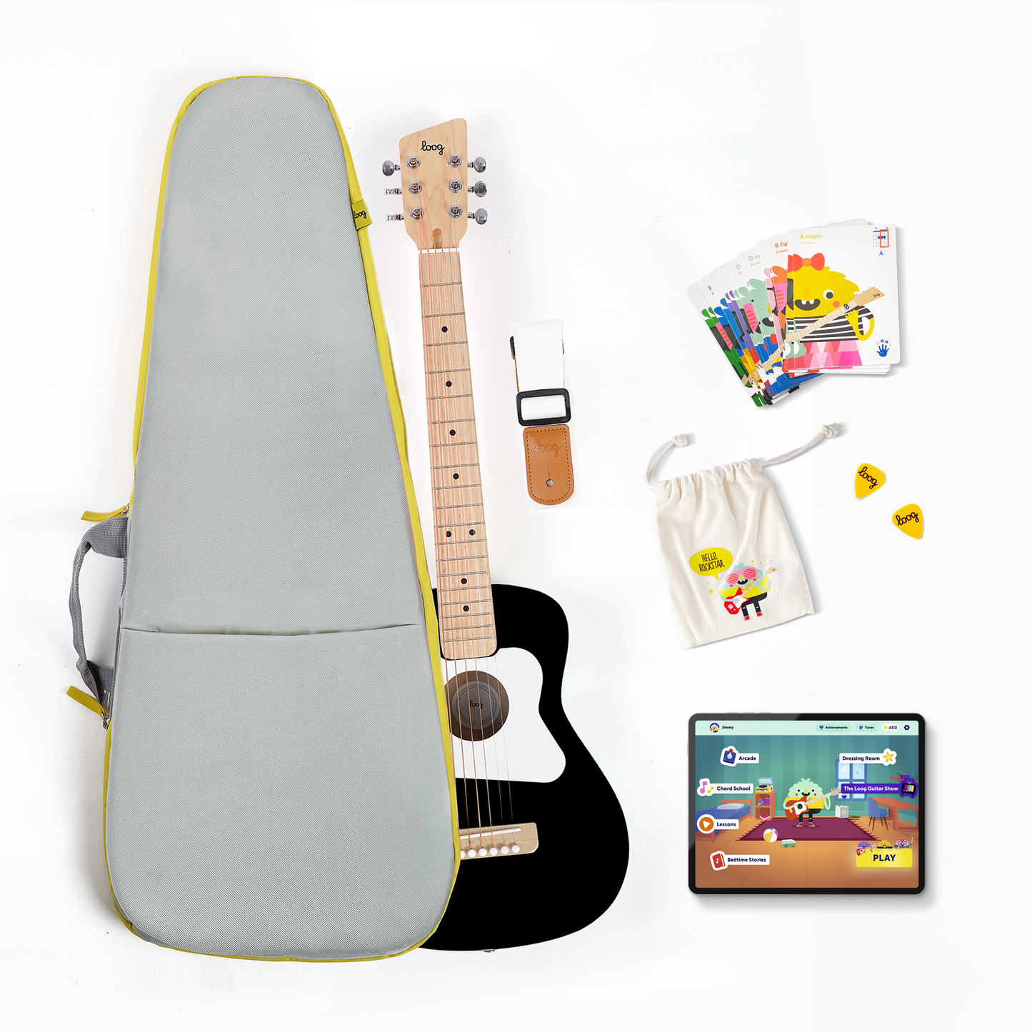 Loog Pro VI Acoustic Bundle