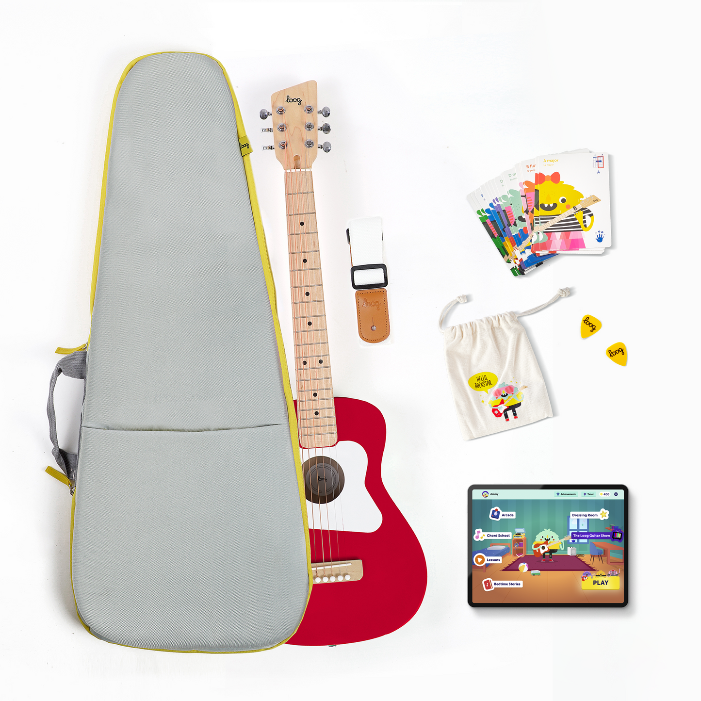 Loog Pro VI Acoustic Bundle