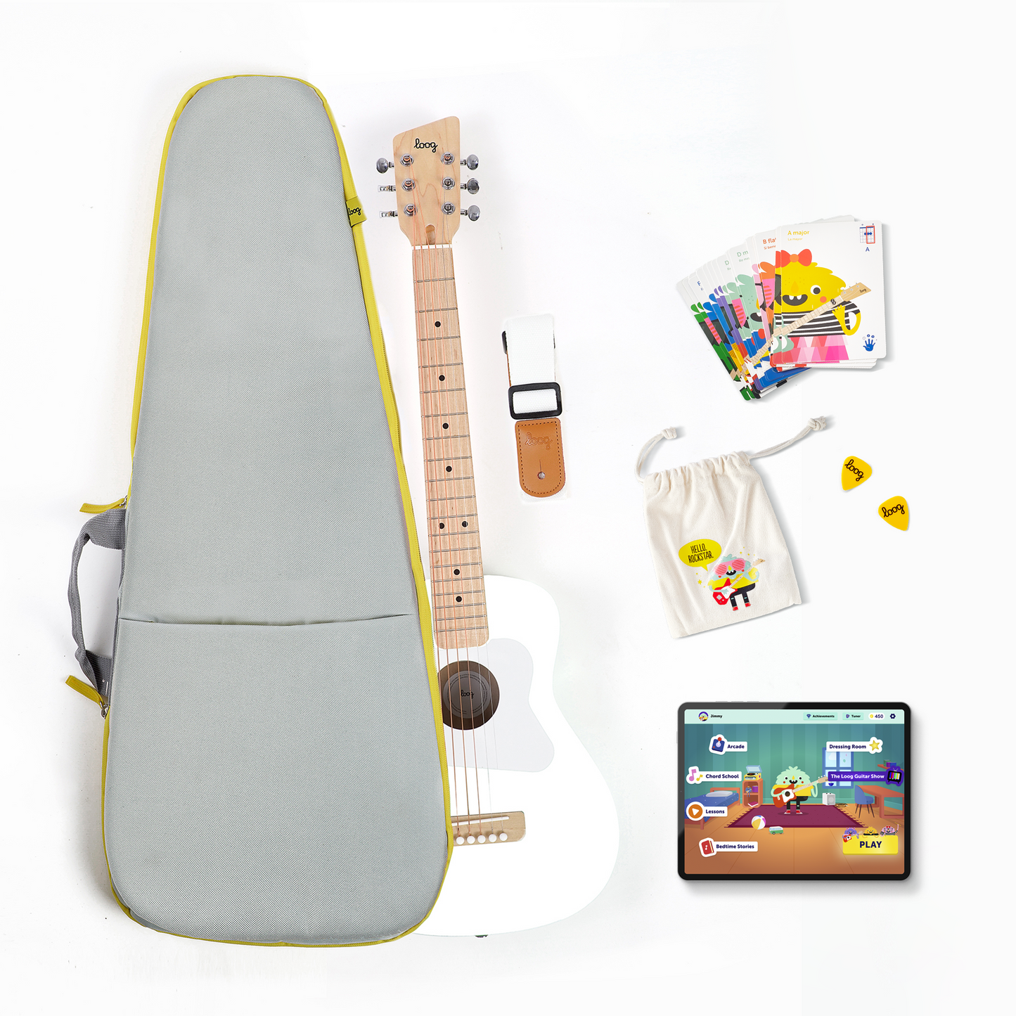 Loog Pro VI Acoustic Bundle