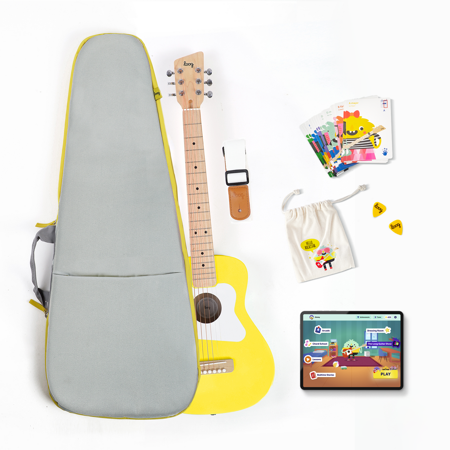 Loog Pro VI Acoustic Bundle