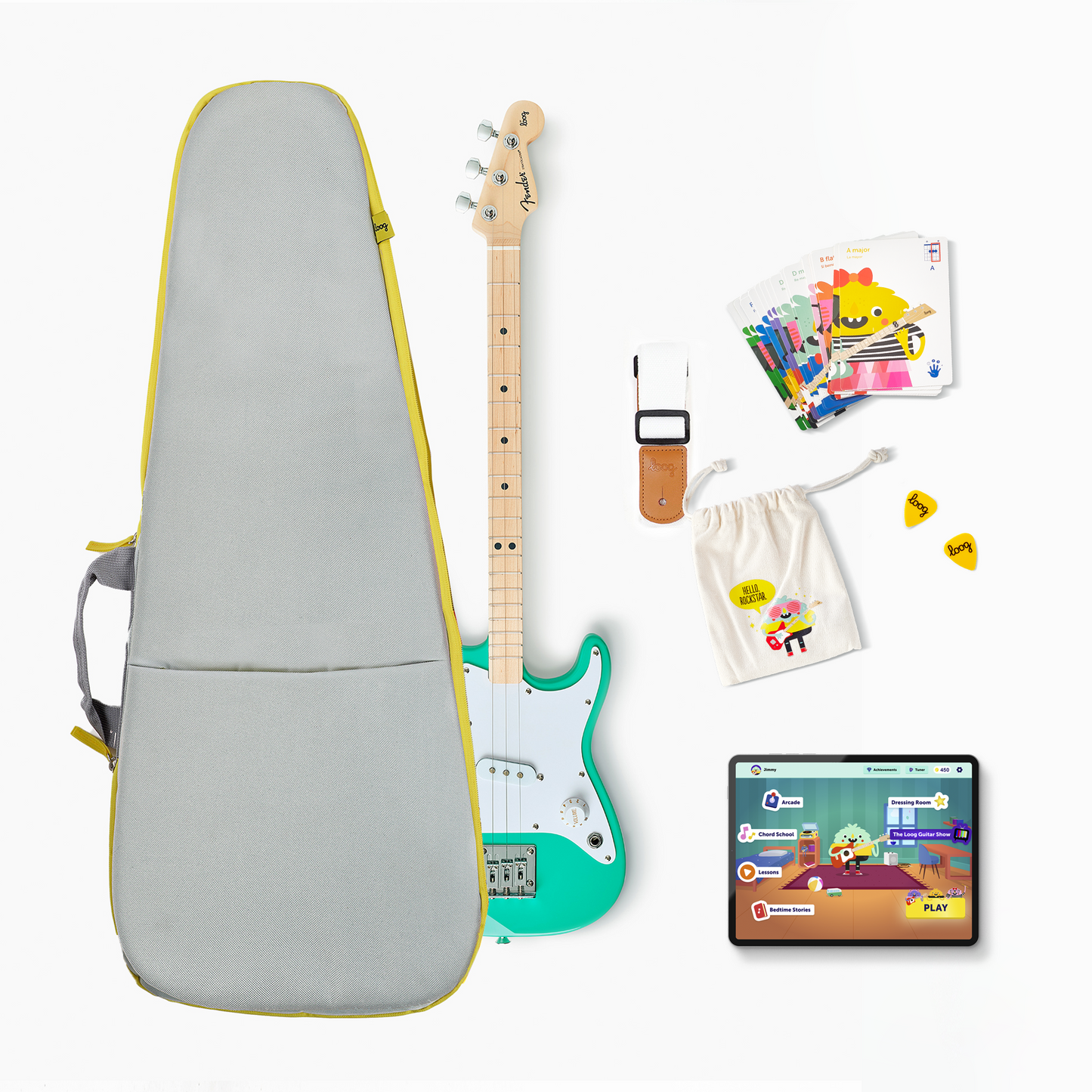 Fender x Loog Electric Guitar Bundles