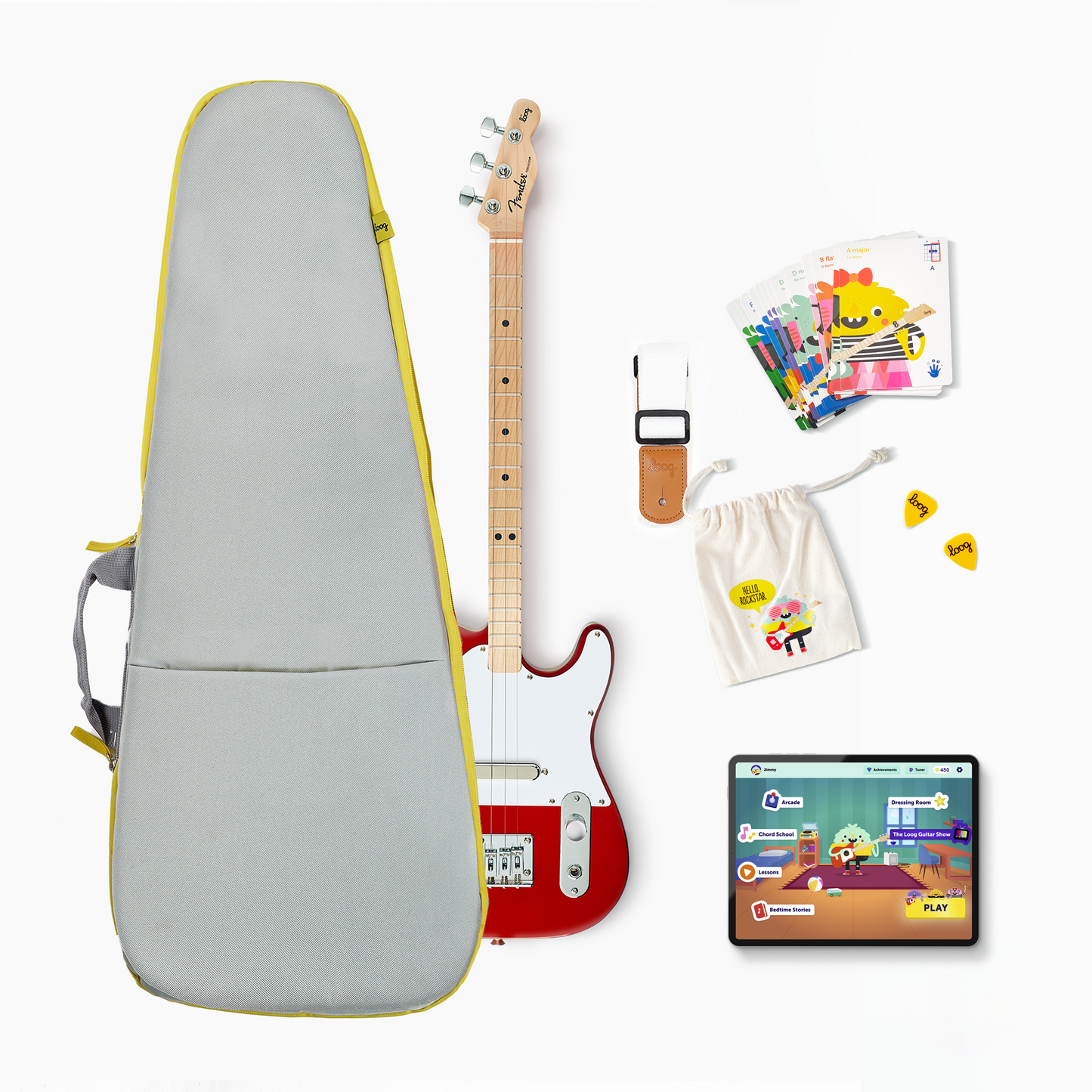 Fender x Loog Electric Guitar Bundles