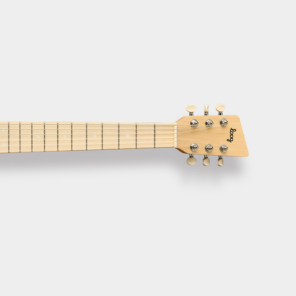 Loog ( ルーグ )Pro VI Acoustic - White Loog Pro 6 Acoustic Beginners Guitar