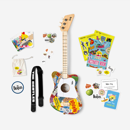 Beatles + Loog Mini Guitar