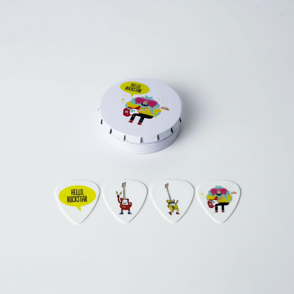 loog guitar picks - special edition collectible tin