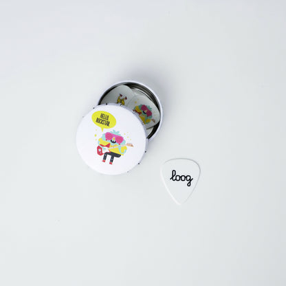 loog guitar picks - special edition collectible tin