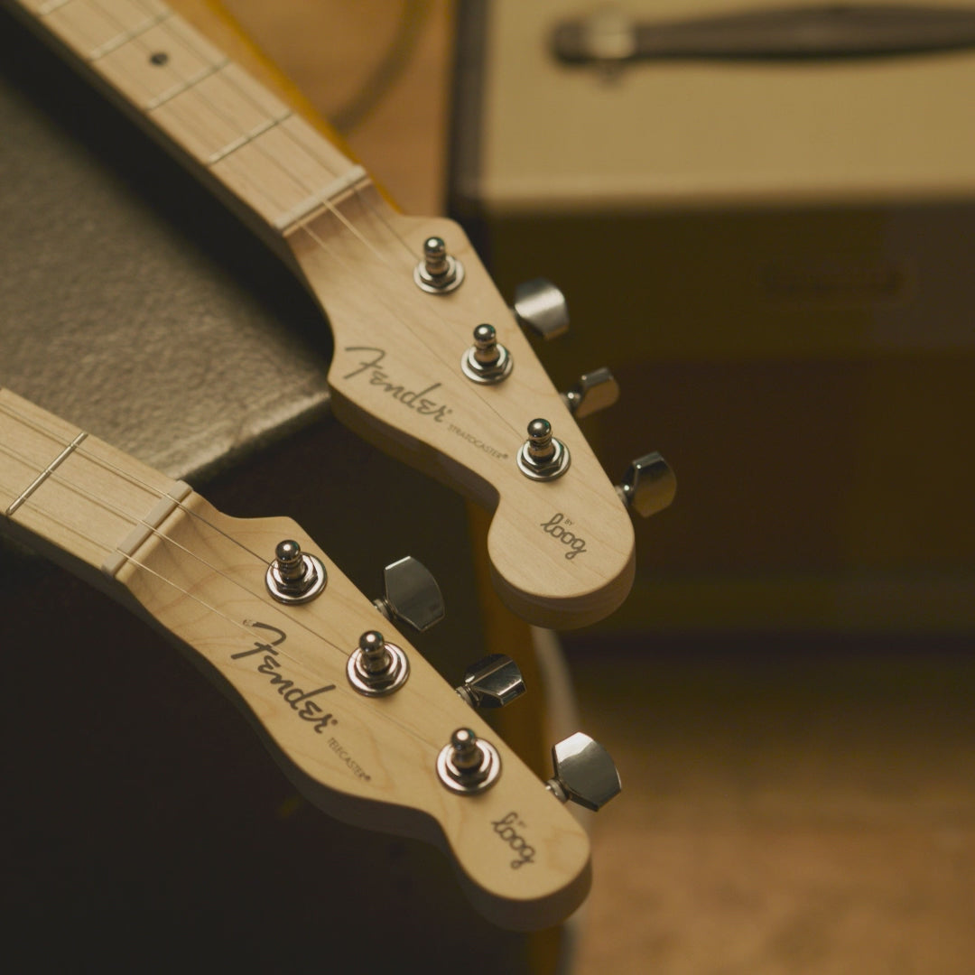 fender x loog stratocaster electric guitar