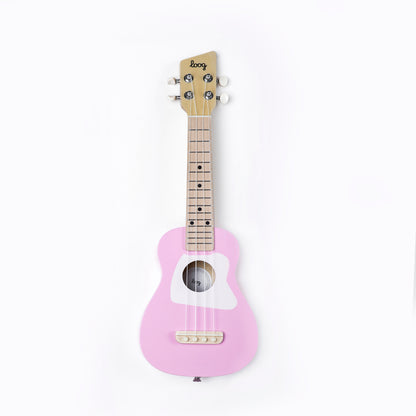 pink-ukulele-only pink-ukulele-strap